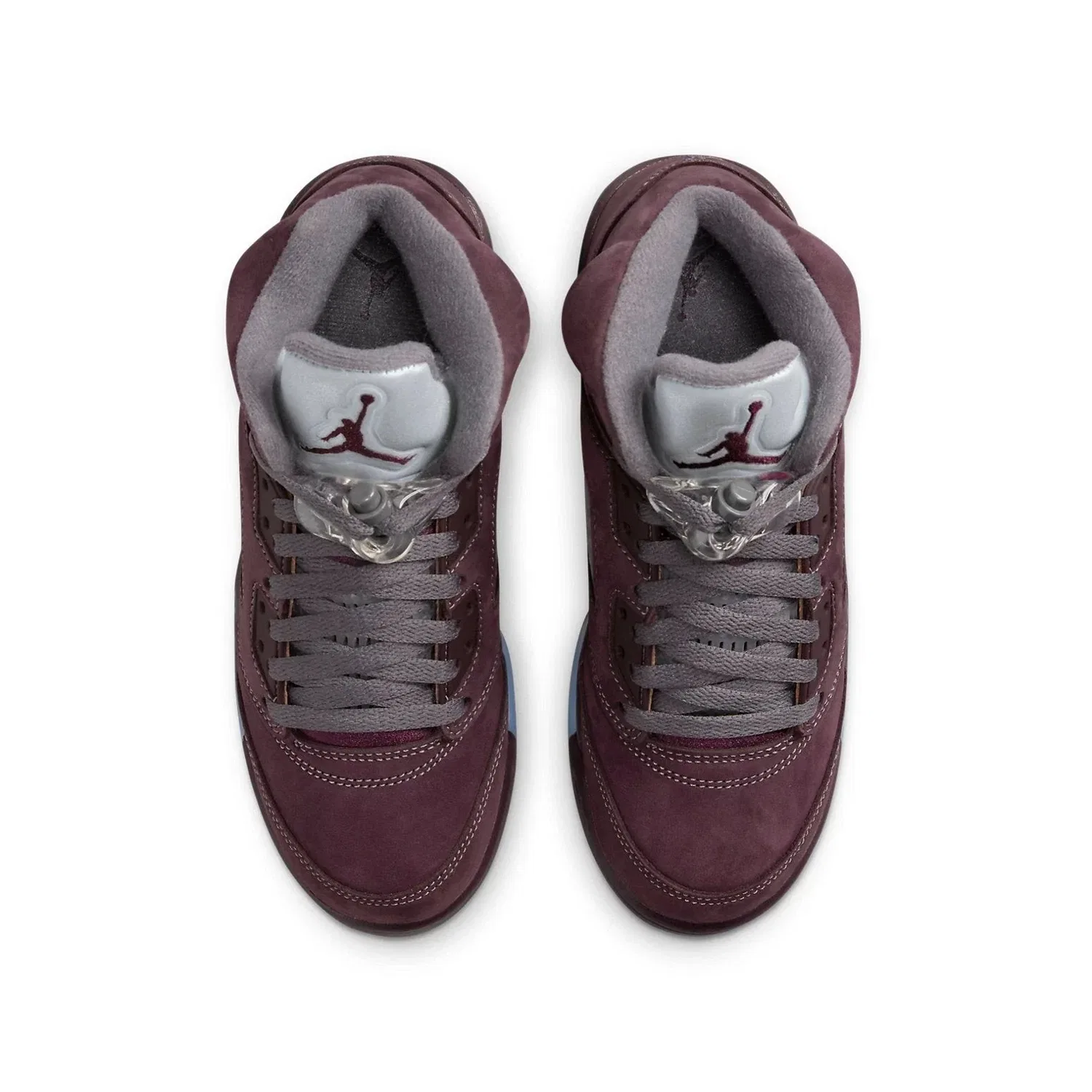 Детские кроссовки Air Jordan Retro FN4233-600 Sneaker Kids Burgundy Lifestyle Shoes, фиолетовый — фото 3