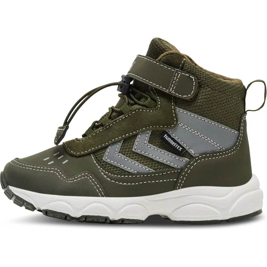 Ботинки детские с текстурой Hummel Zap Hike Jr, Зеленый