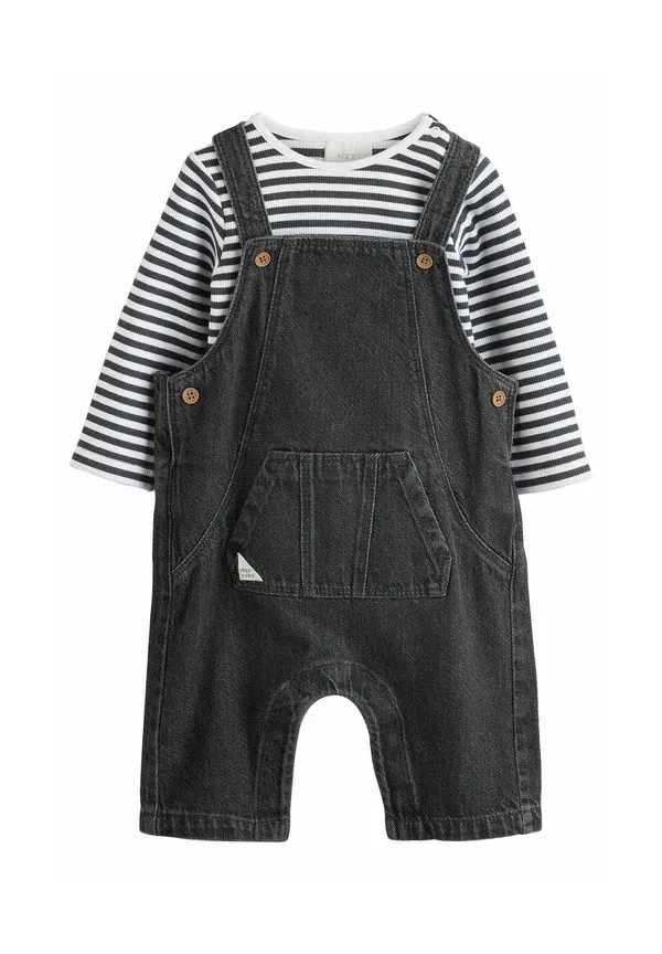 Комплект из топа и брюк Regular Fit Set body Next, Charcoal Grey, серый
