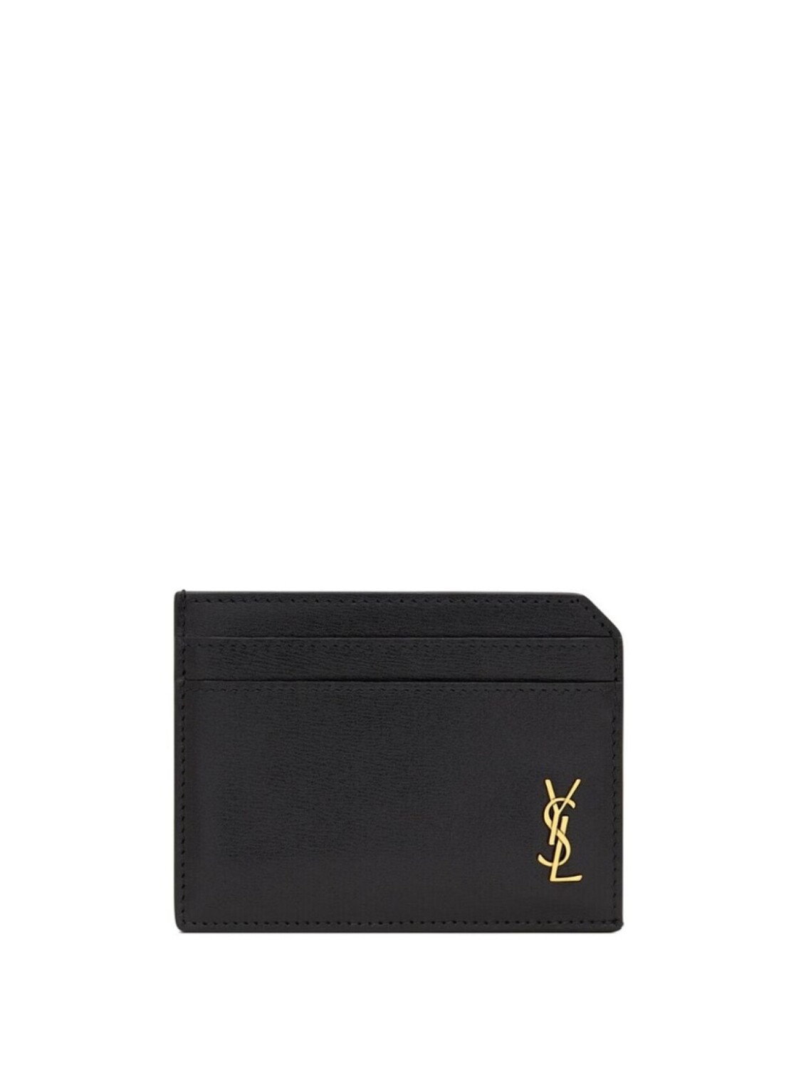 

Saint Laurent картхолдер Tiny Cassandre, черный