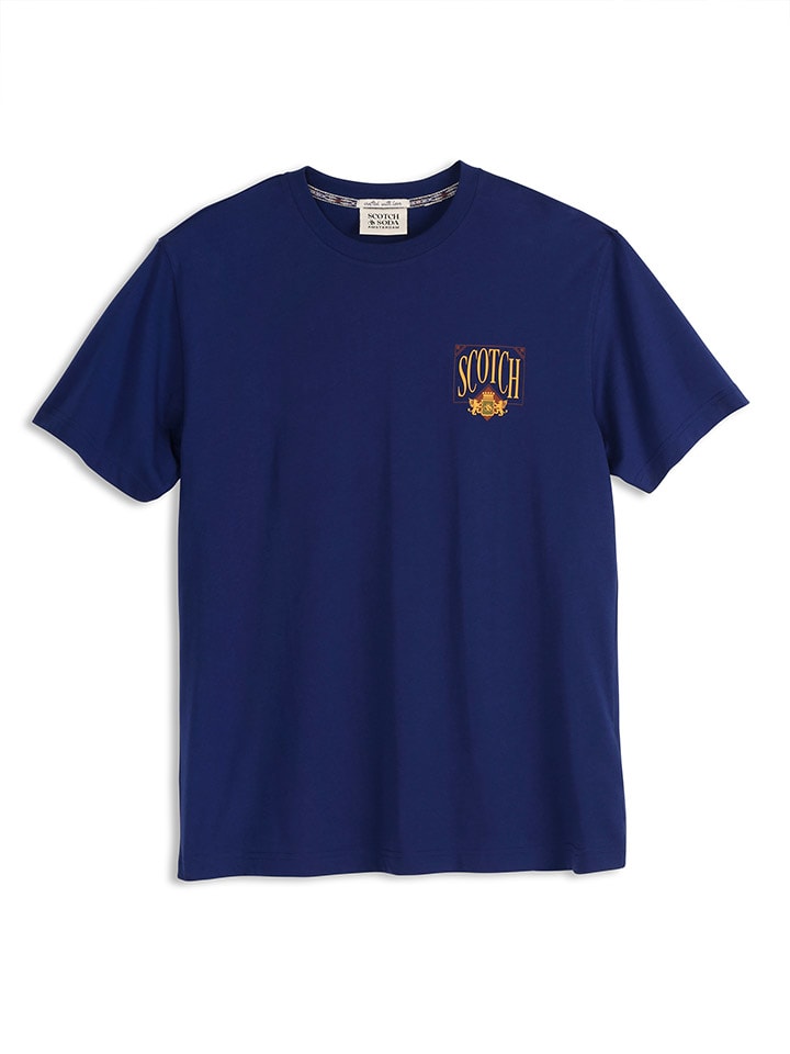 

Футболка Scotch & Soda, темно-синий