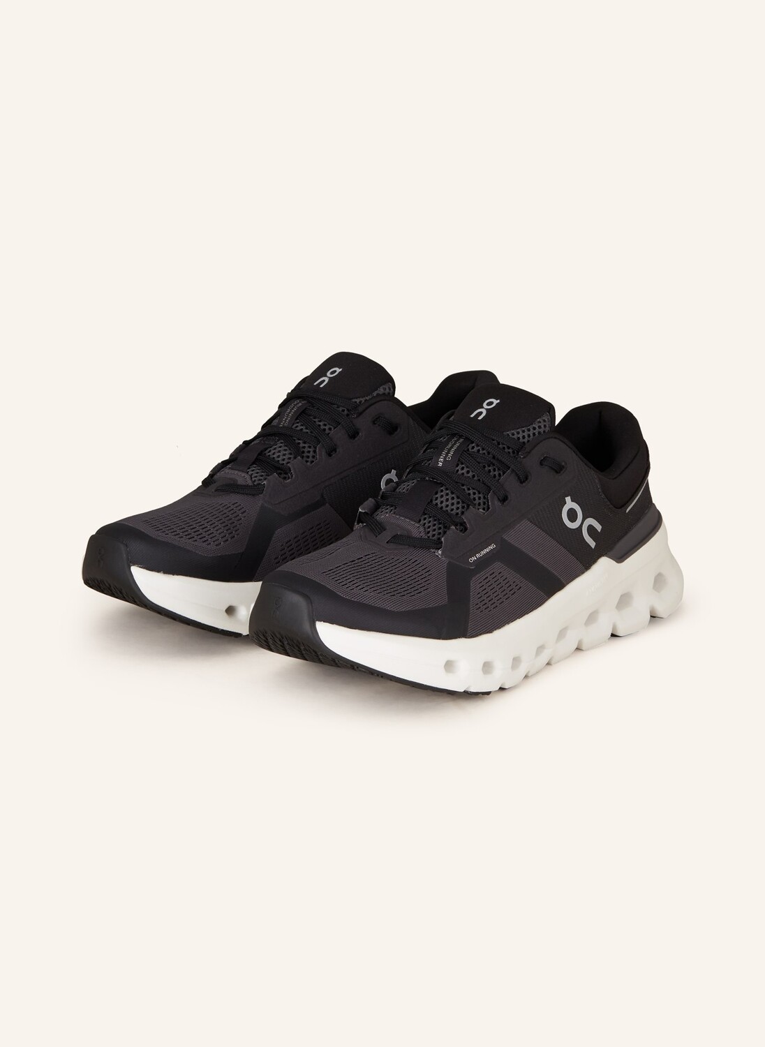 Кроссовки cloudrunner 2 On, черный/темно-серый