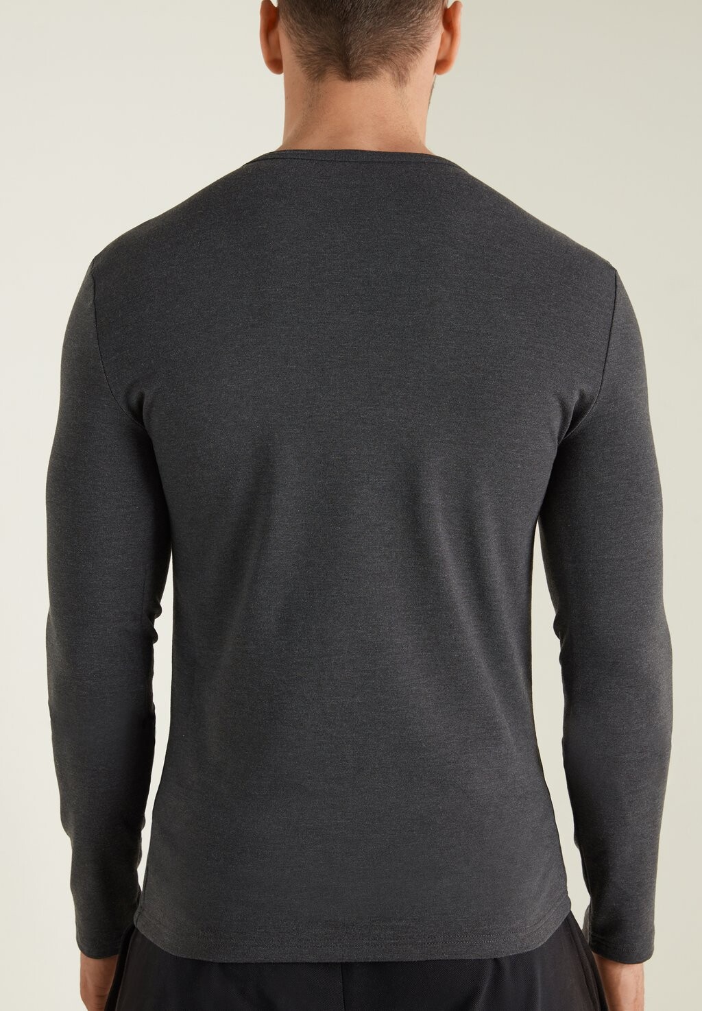 

Рубашка с длинным рукавом Thermo Round Neck Tezenis, серый мел