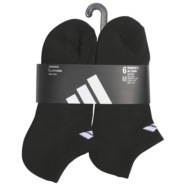 Женские носки без шва 6 шт Adidas, Black White — фото 4