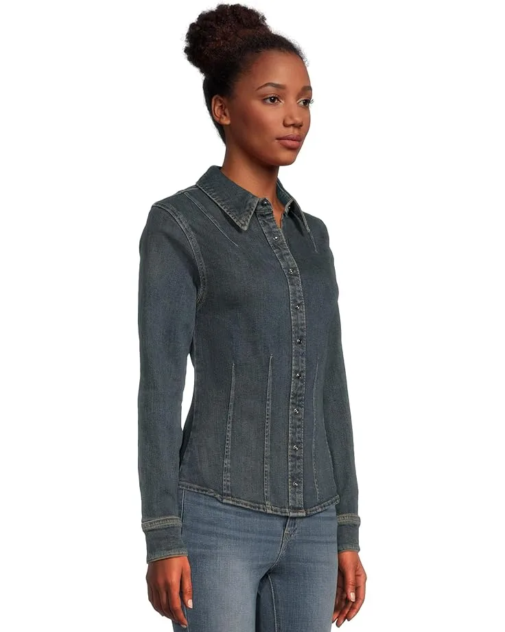 Лонгслив Levi's Premium Long Sleeve Shaped Shirt, Dolly Pardon Me — фото 2