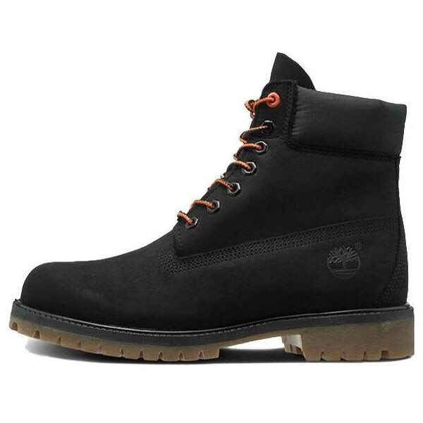 

Кроссовки 6 inch premium wide-fit boots 'black nubuck' Timberland, черный