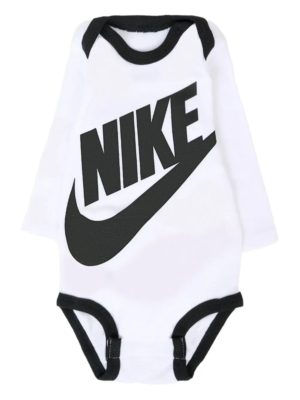 Комплект для малышей с аппликацией логотипа Nike Kids, белый — фото 2