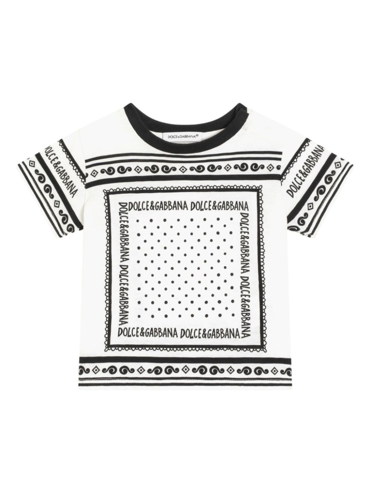 

Dolce & Gabbana Kids футболка с принтом, белый