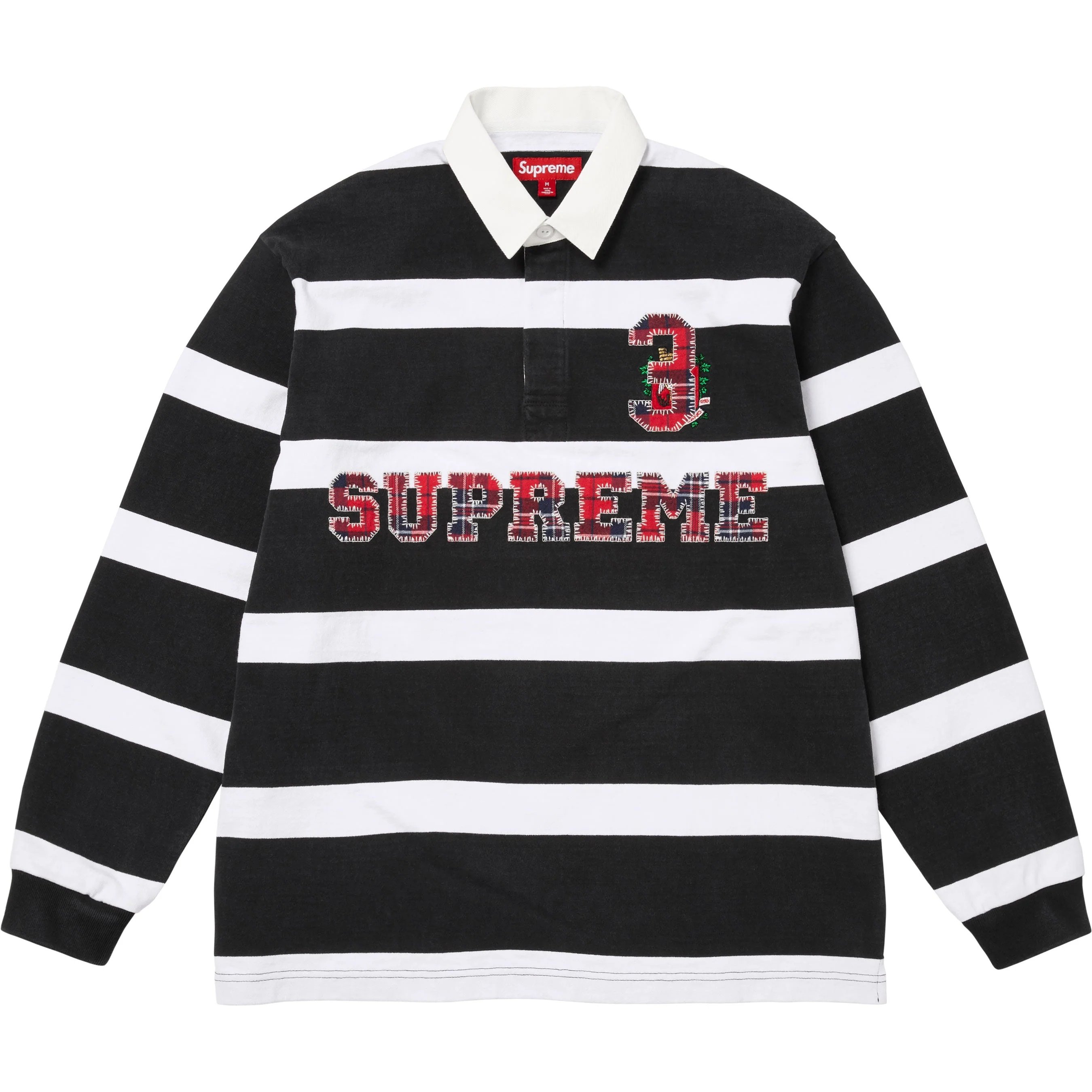 

Футболка в полоску Unisex Supreme, белый/черный