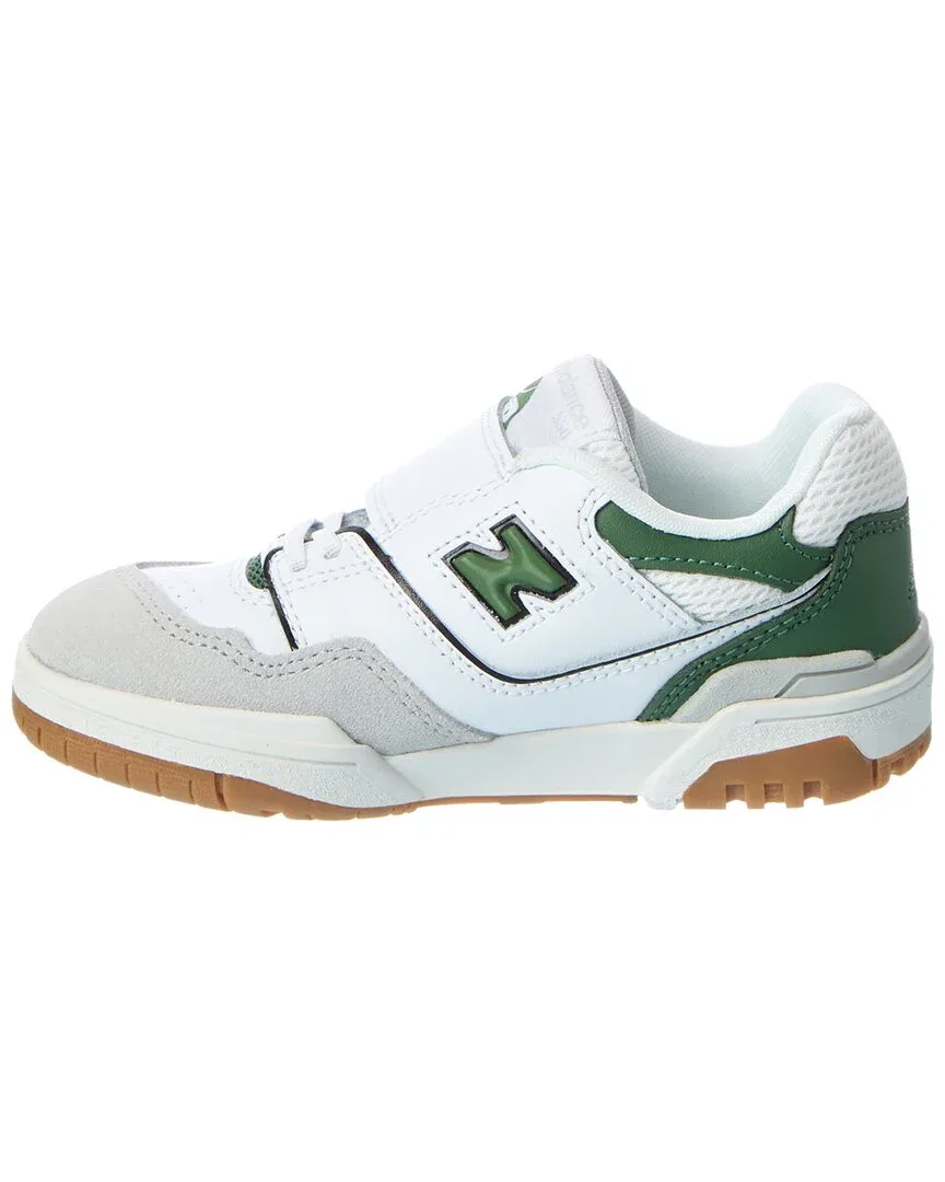 Кроссовки New Balance 550 из кожи, зеленый — фото 2
