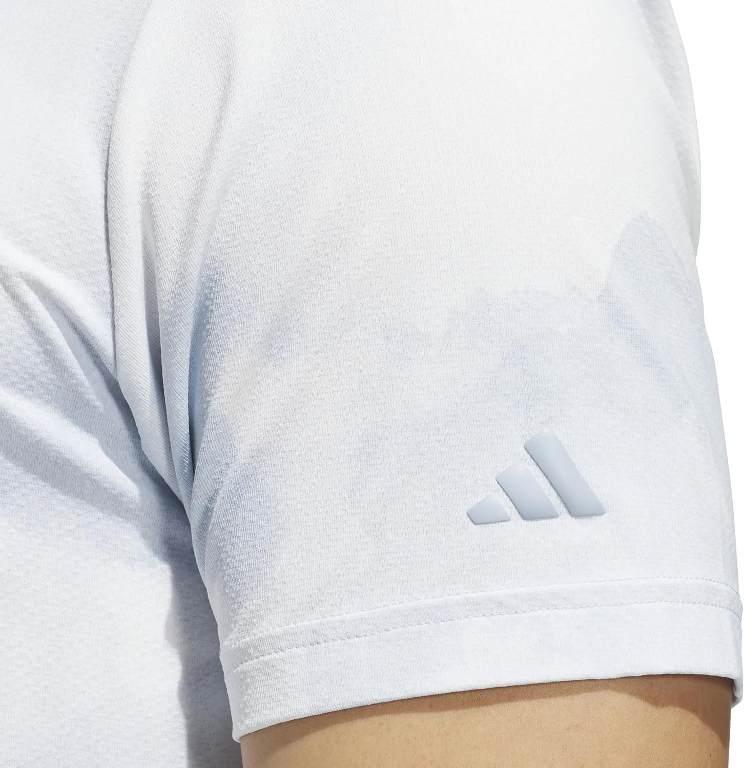 Мужское поло adidas Ultimate365 Tour Printed Cool Feeling, Wonder Blue F23/White — фото 4
