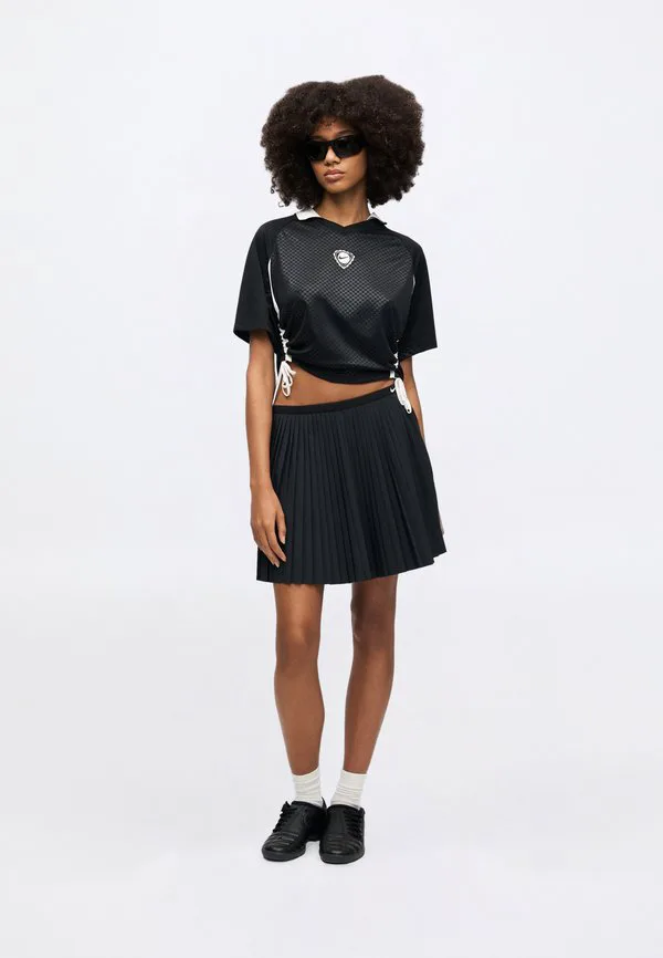 Плиссированная юбка Nike Sportswear, Black/Sail — фото 3