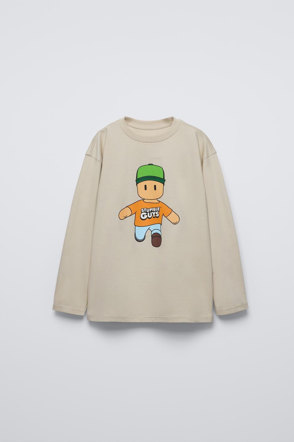 

Футболка stumble guys ZARA, песочный