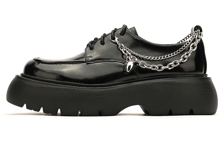 Туфли женские повседневные Candy Series Women's Casual Shoes Women's Low-Top Black Daphne Lab