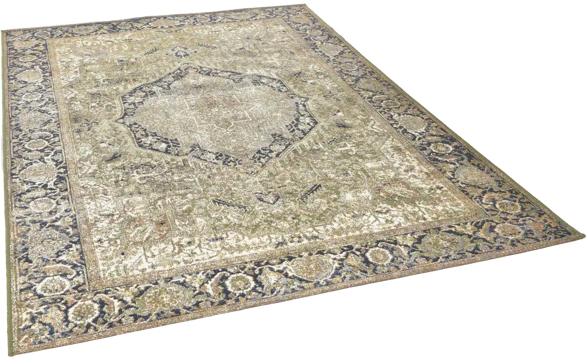 

Ковер TOM TAILOR HOME "Funky Outdoor Orient One", прямоугольный, плоского переплетения, восточный вид, подходит для внутреннего и наружного использования, гостиная 160х235 см, зеленый