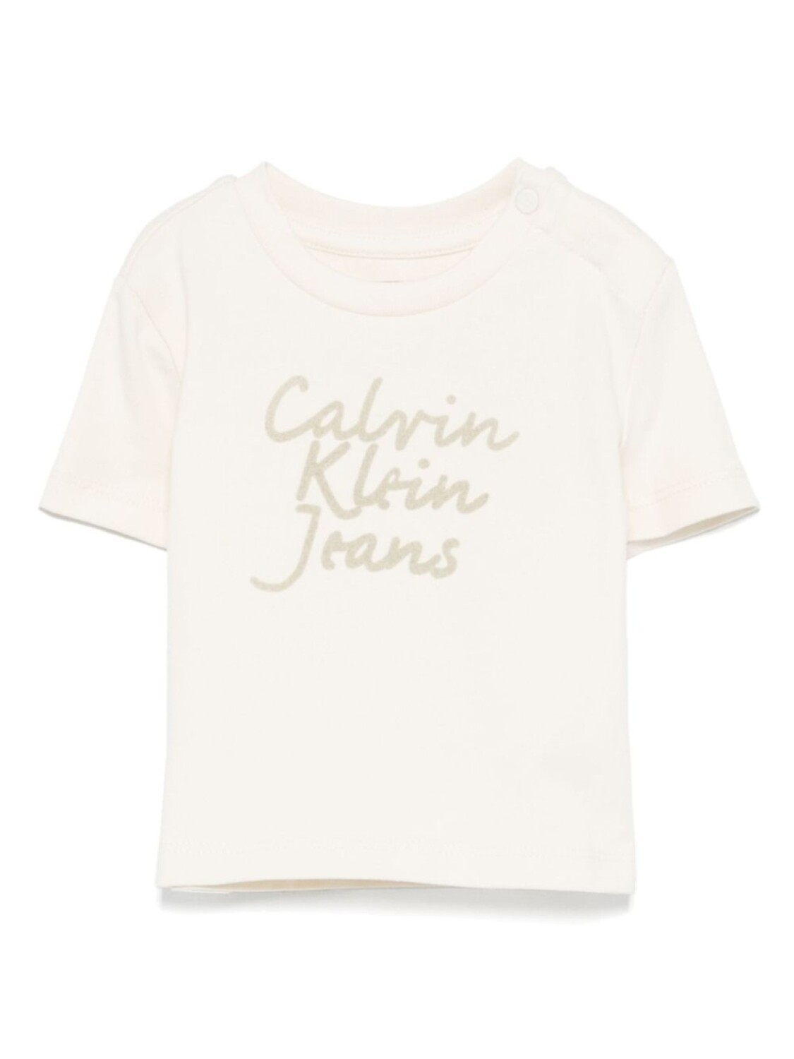 

Calvin Klein Kids футболка с логотипом, нейтральный