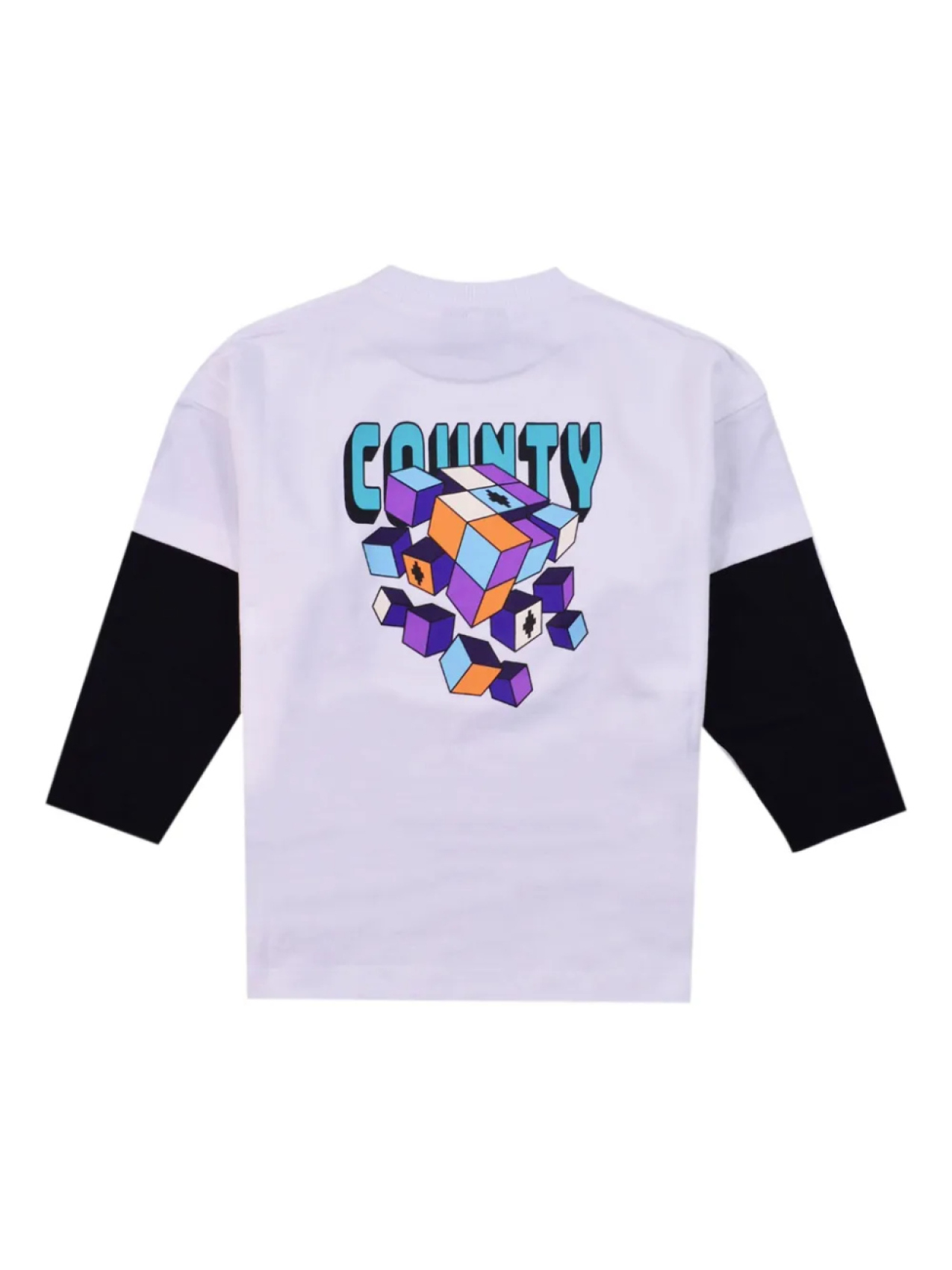 Футболка из хлопка для детей Marcelo Burlon County Of Milan Marcelo Burlon County Of Milan Kids, белый — фото 2