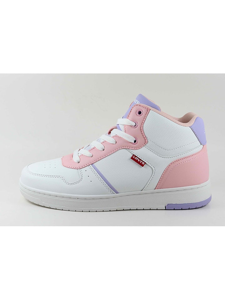 

Высокие кроссовки Levi´s Sneakers Kick, цвет Weiß/Lila/Rosa