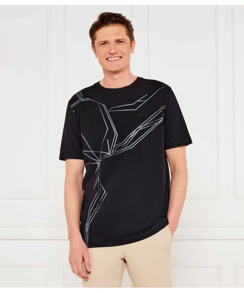 

Футболка с изображением жука Regular fit Boss Green, черный