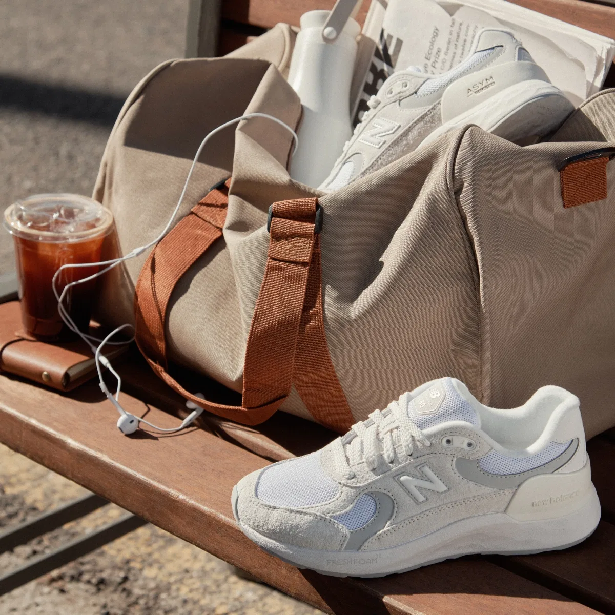 Мужские кроссовки New Balance Walking 1880 V2 Ivory — фото 2