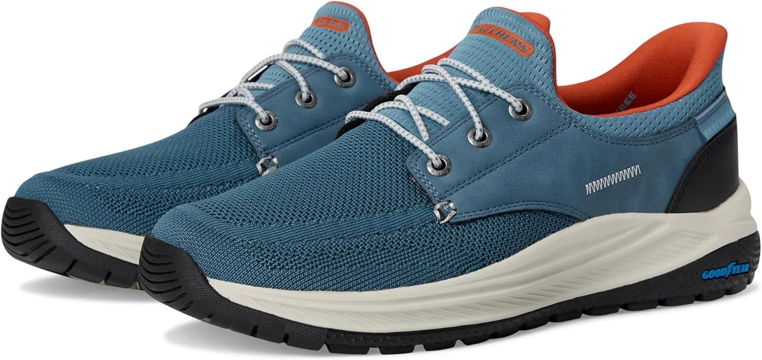 Мужские слипоны Skechers USA Meroe - Alden Bungee Lace Slip-Ins, синий