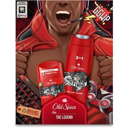 

Подарочный набор Old Spice Wolfthorn Wolf Gamer для мужчин