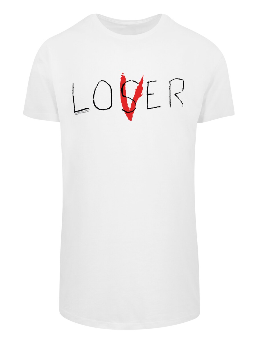 

Рубашка F4NT4STIC IT Loser Lover and IT 2017, белый