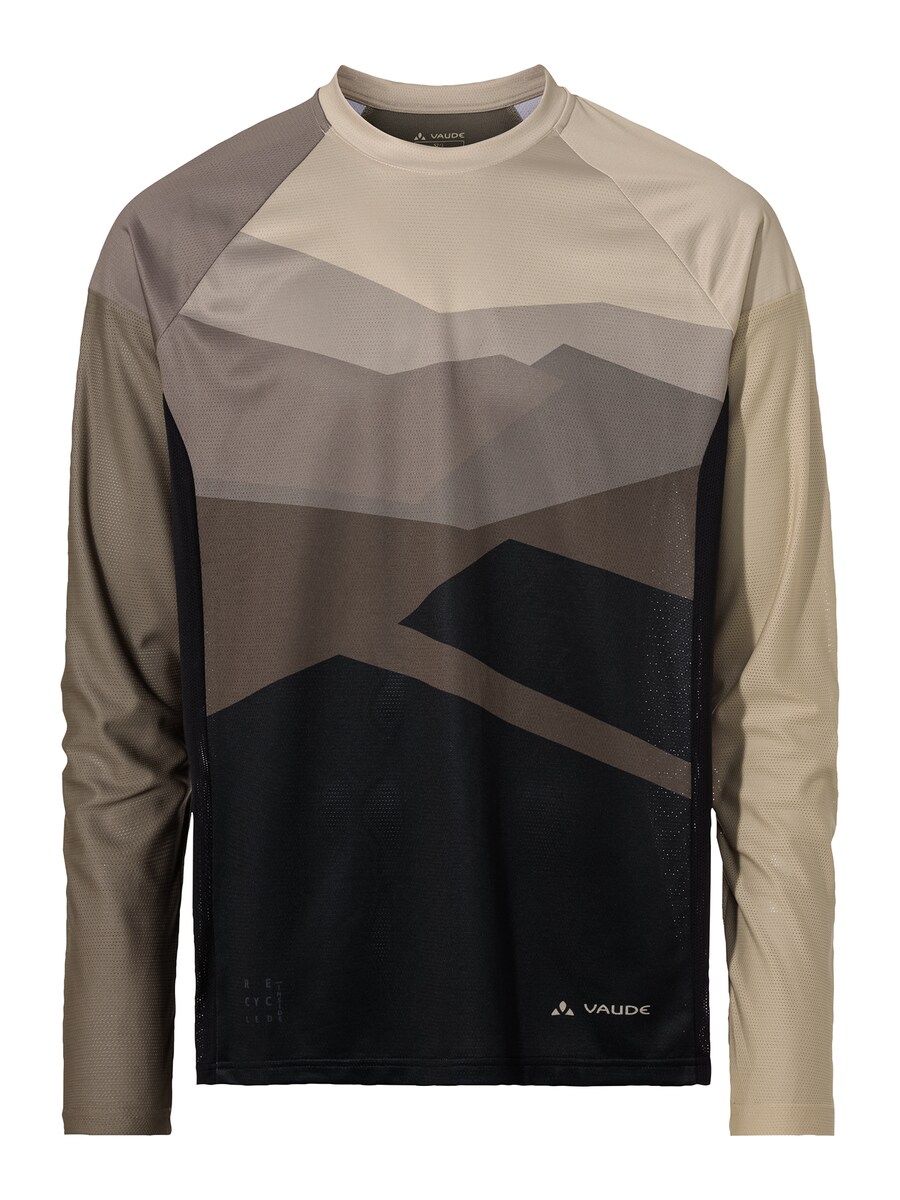 

Рубашка performance VAUDE Moab, цвет Beige/Dark beige