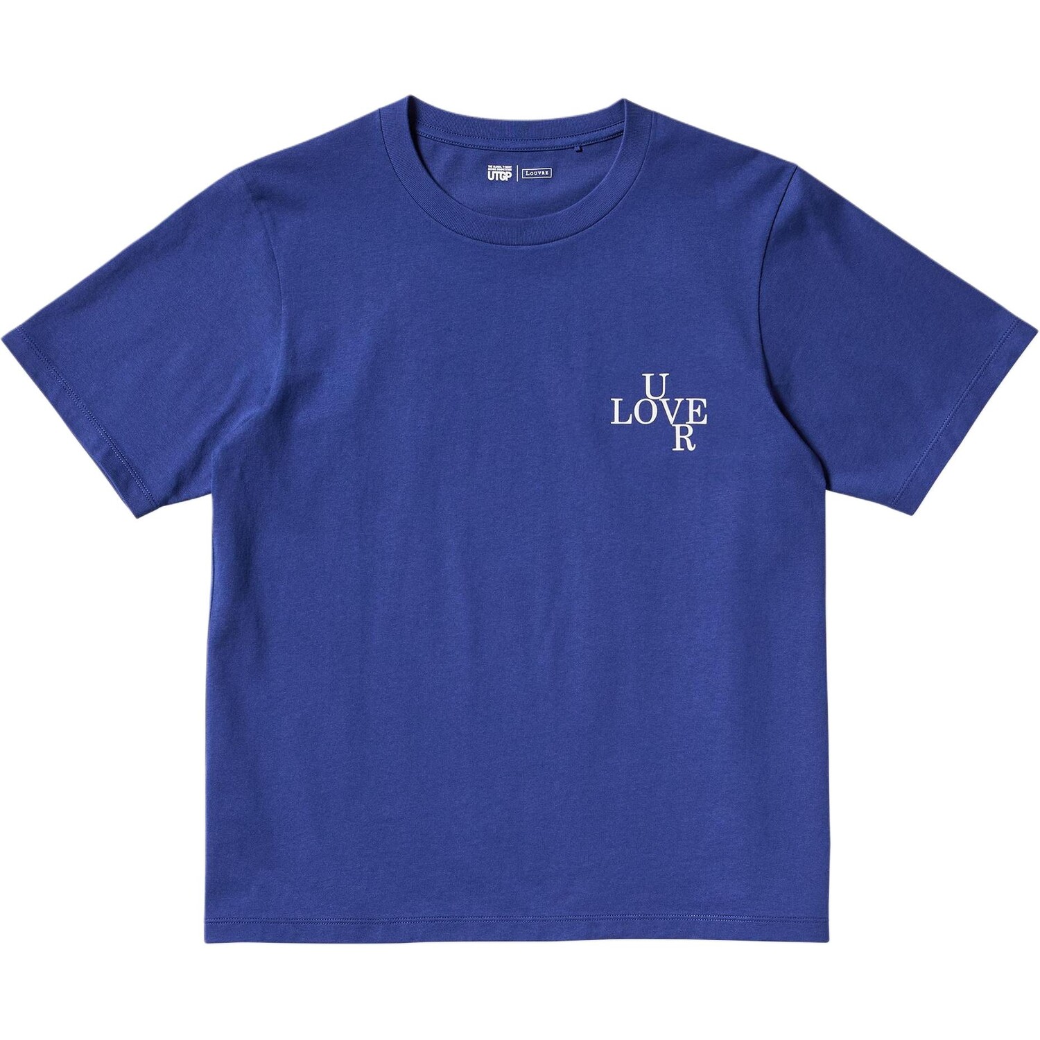 

Футболка X Louvre Co-brand женская синяя Uniqlo, Синий, Футболка X Louvre Co-brand женская синяя Uniqlo