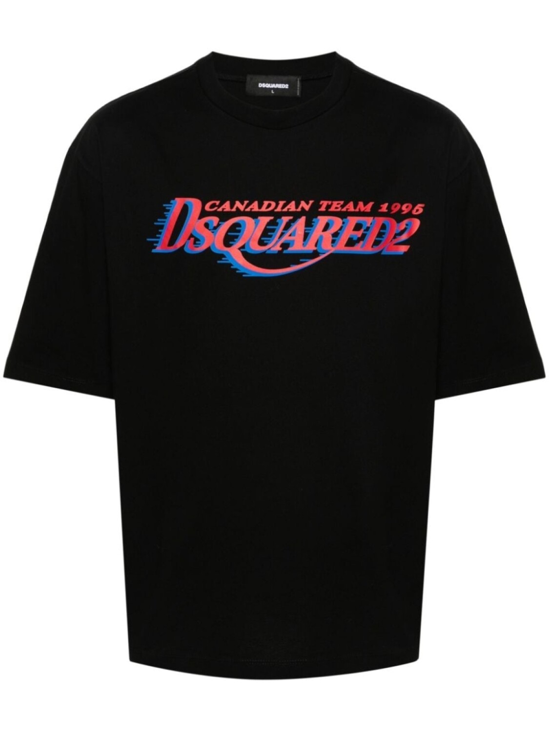 

Dsquared2 футболка с логотипом, черный