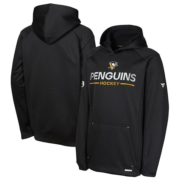 Черная худи Pittsburgh Penguins Pro Rink Raglan Fanatics — фото 2
