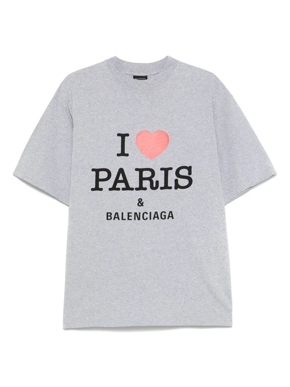 

Футболка I Love Paris & BALENCIAGA, серый