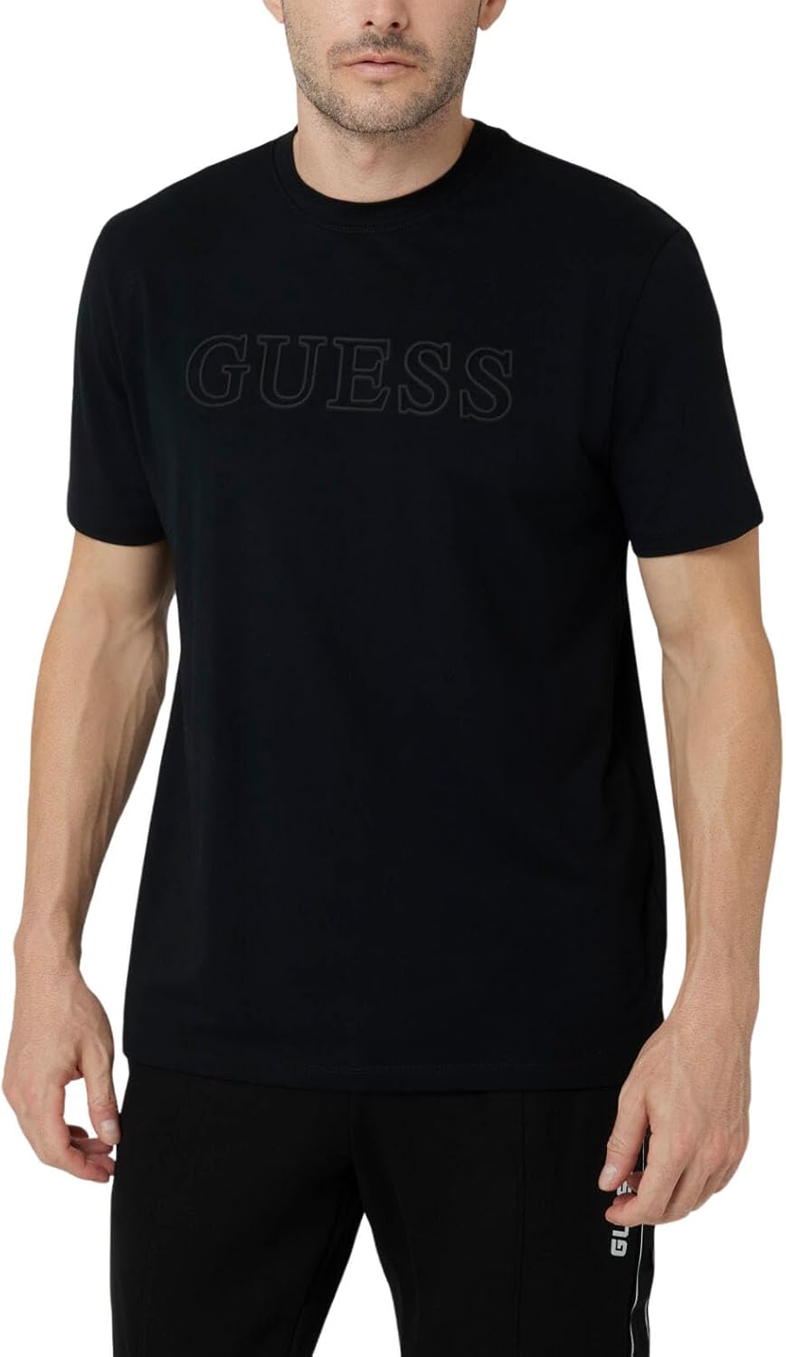 

Футболка Alphy с коротким рукавом GUESS Mens Eco, Jet Black, Черный, Футболка Alphy с коротким рукавом GUESS Mens Eco, Jet Black