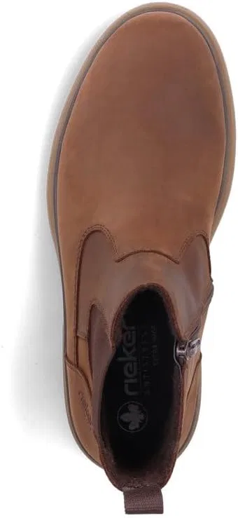 Мужские зимние ботинки Rieker F7051 Мужские ботинки со свободной стелькой, Brown 23 — фото 4