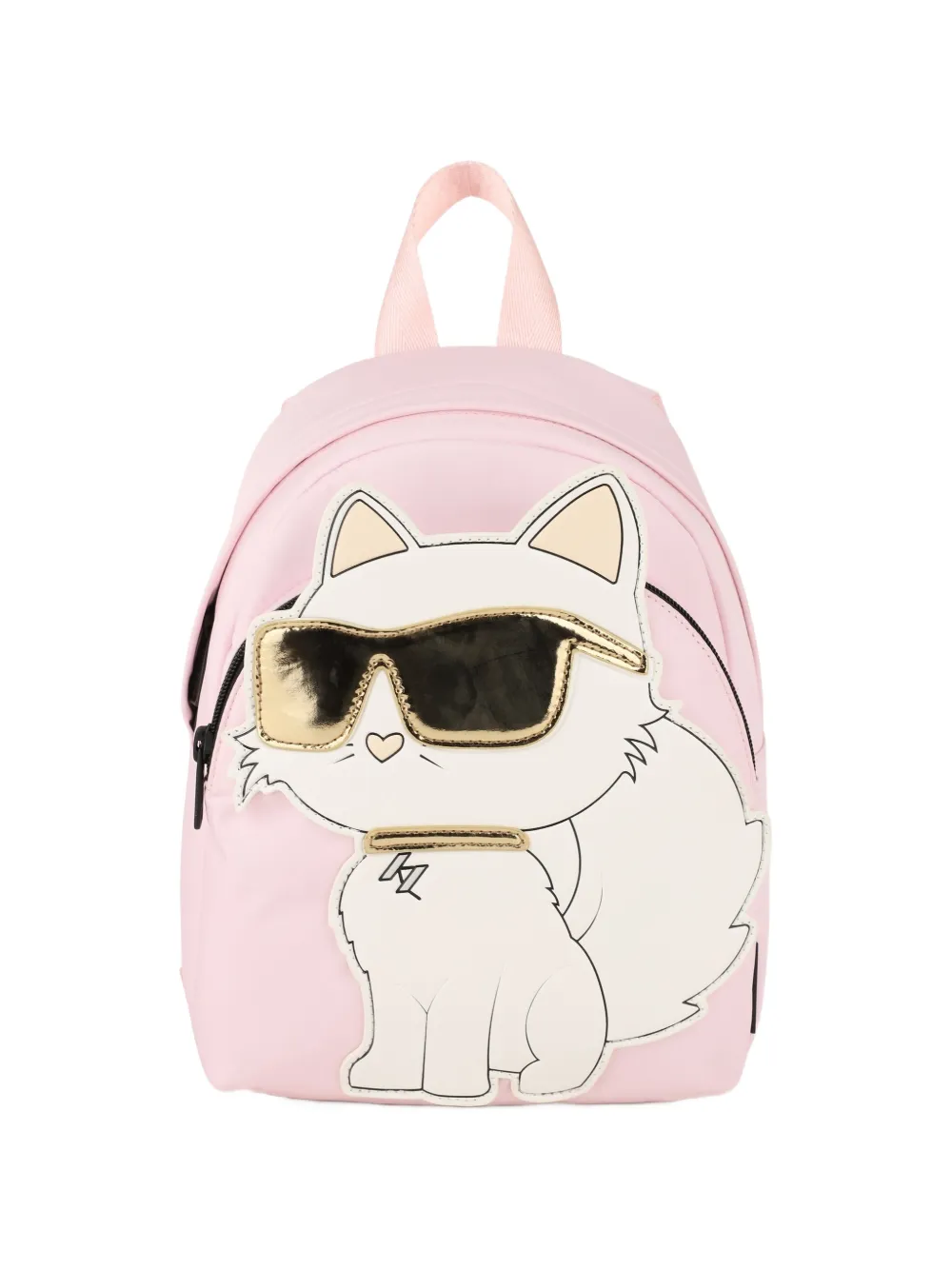 

Рюкзак с аппликацией Karl Lagerfeld Kids, розовый