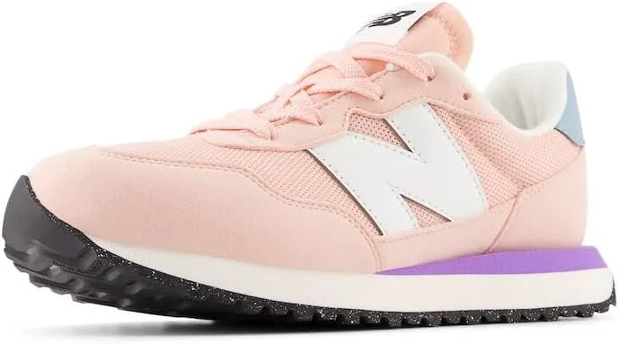 

Кроссовки New Balance Kids 237 V1 на шнуровке, розовый/фиолетовый