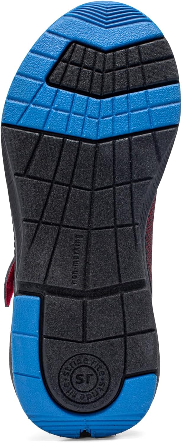 Кроссовки Stride Rite Unisex-Child Sr Equilibrium, черный/красный — фото 4