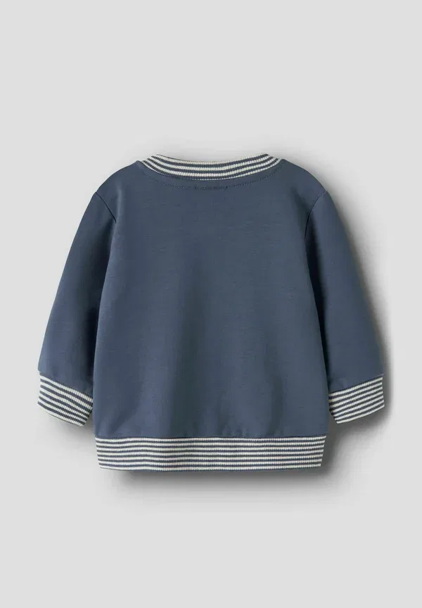 Худи на молнии с вышивкой Zip-up sweatshirt Name It, Vintage Indigo, индиго — фото 2