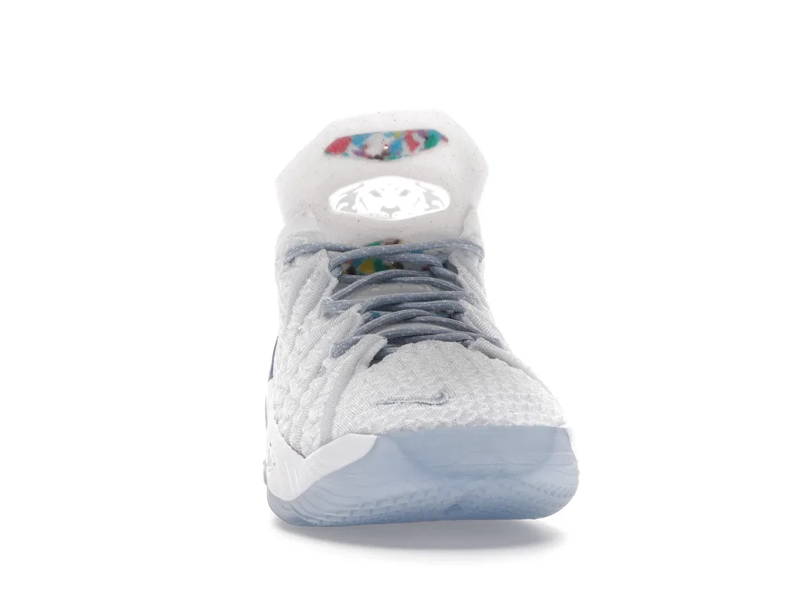 Детские кроссовки с системой амортизации Nike LeBron 18 NRG, Blue Tint/White/Clear — фото 2