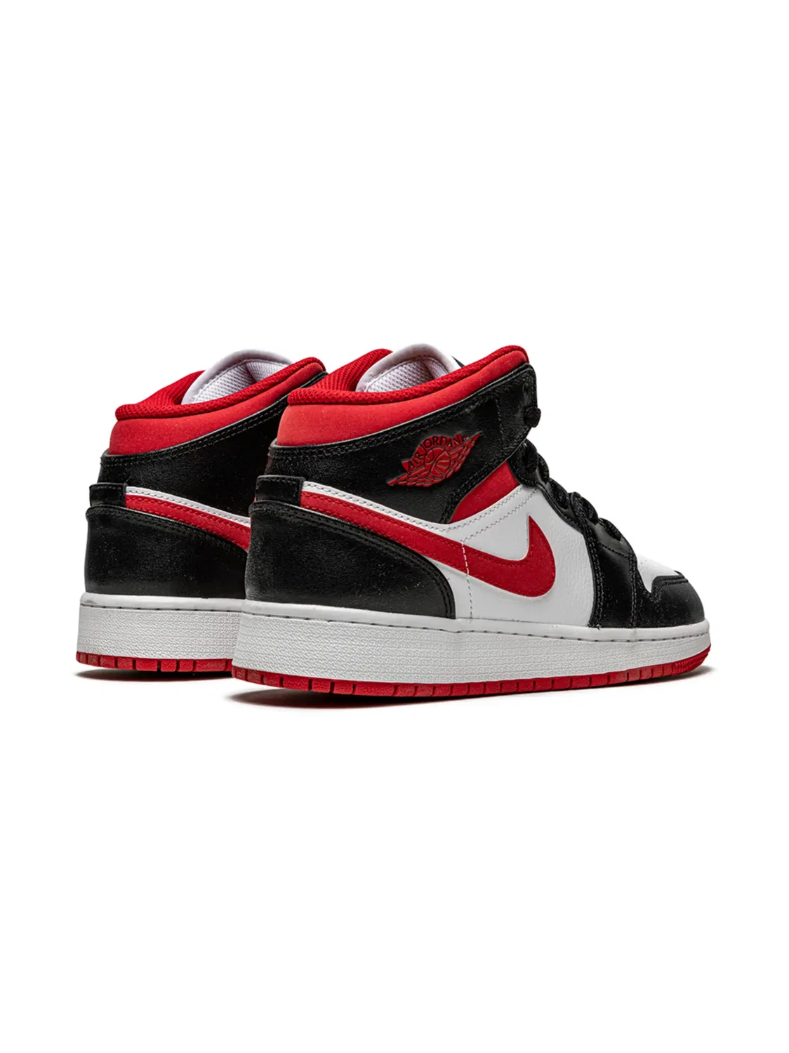 Кроссовки Air Jordan 1 Mid "Металлический Красный" — фото 4