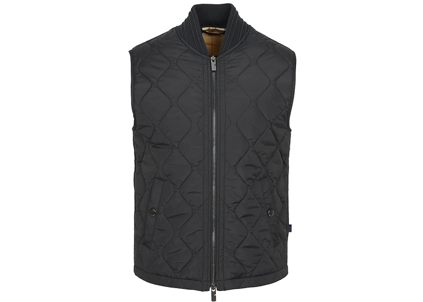 Мужской стеганый жилет Burberry, Black