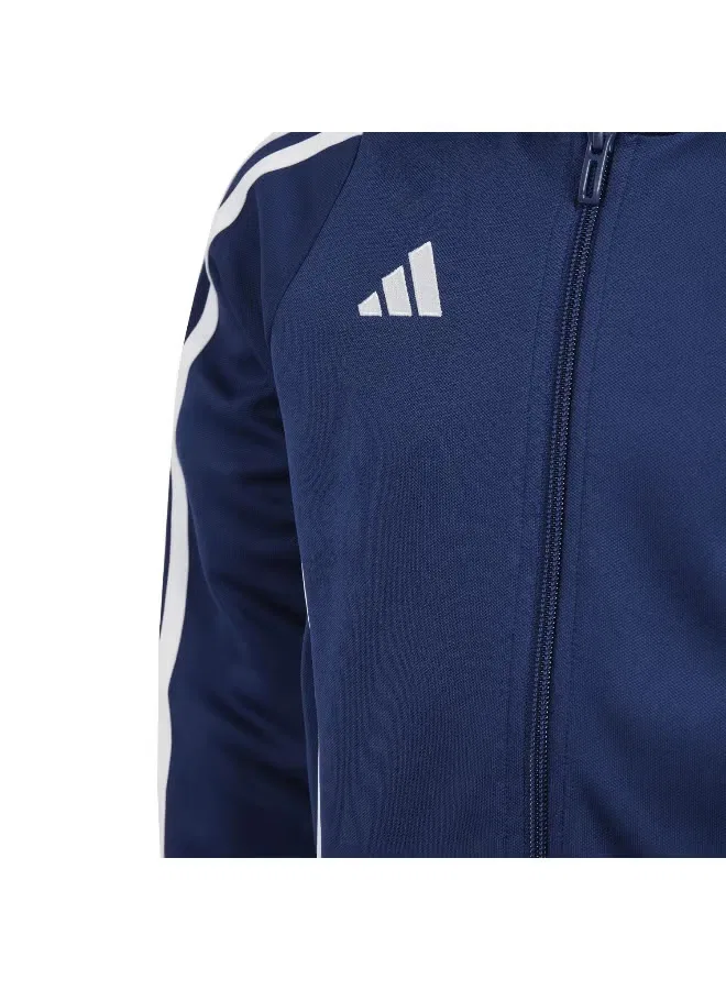 Куртка тренировочная с длинным рукавом Tiro 24 Adidas, темно-синий — фото 4