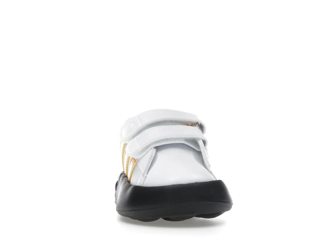 Детские кроссовки с принтом Star Wars Adidas Grand Court 2.0, Cloud White Crew Orange Core Black — фото 2