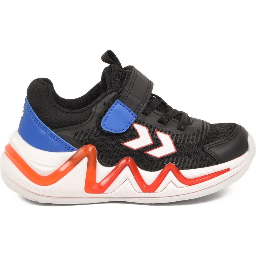 Детские спортивные кроссовки с липучками Hml Oriо Jr, Hummel, Черно-синий