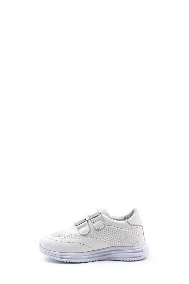 Детские туфли на низком каблуке без каблука Unisex Generic Brands, White — фото 4