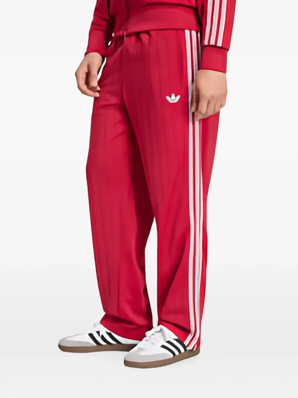 Спортивные штаны Firebird Drop Needle adidas, красный — фото 3