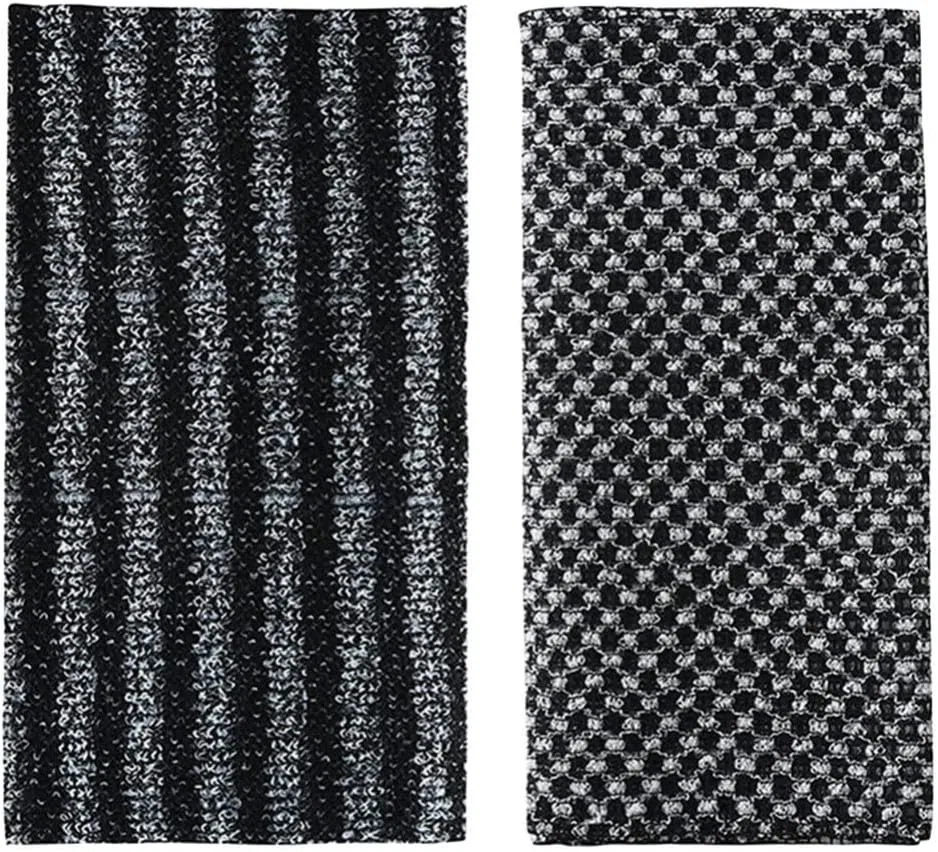 Салфетки для отшелушивания тела, 2 шт, Carbon Fibre, Lurrose, 100x25 cm