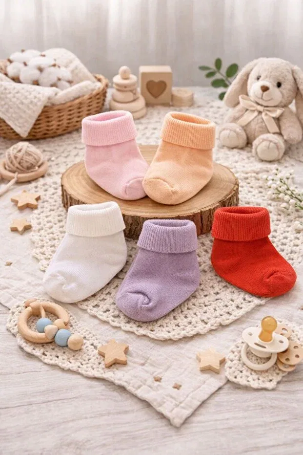 Детские носки хлопковые Peppino, Nude Color