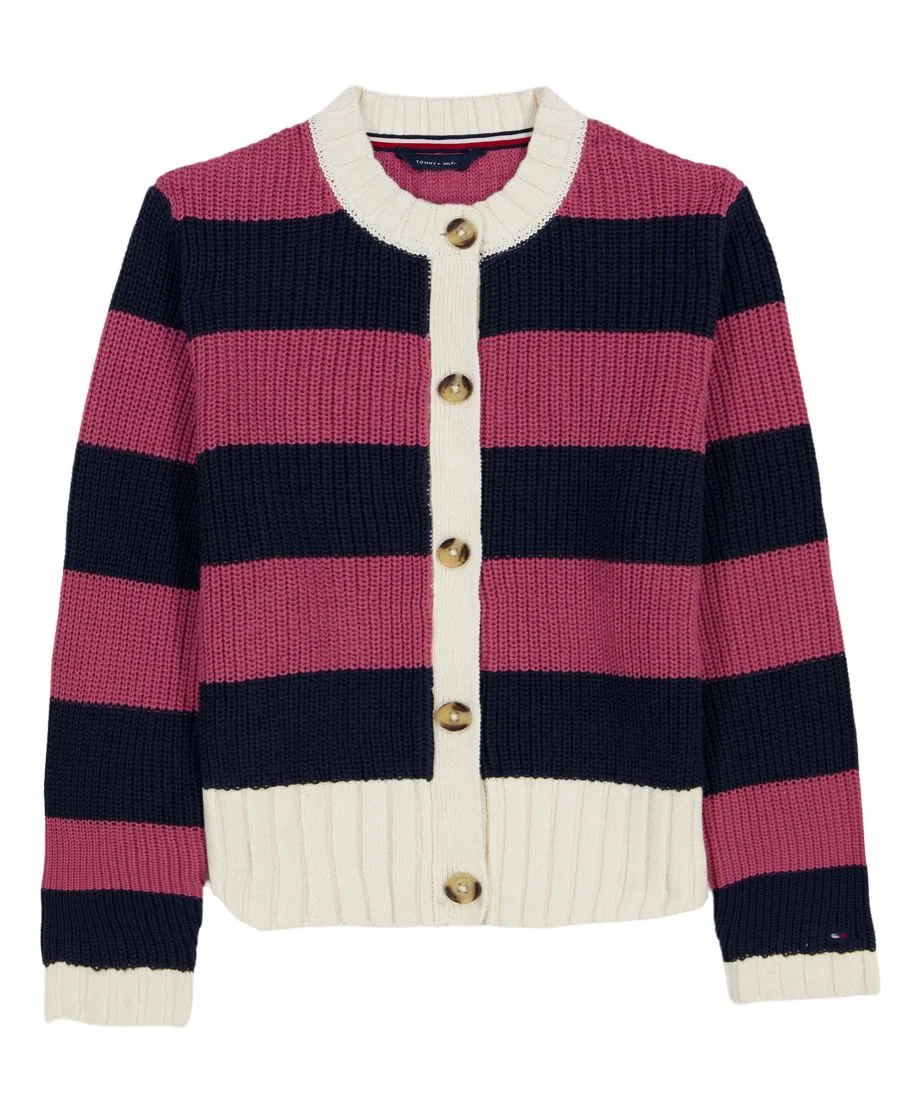 Свитер с длинным рукавом Tommy Hilfiger, Navy Blazer/Purple