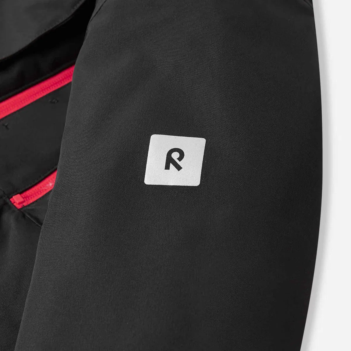 Детская куртка для мальчиков с принтом Tieten Jacket Reima, черный — фото 4